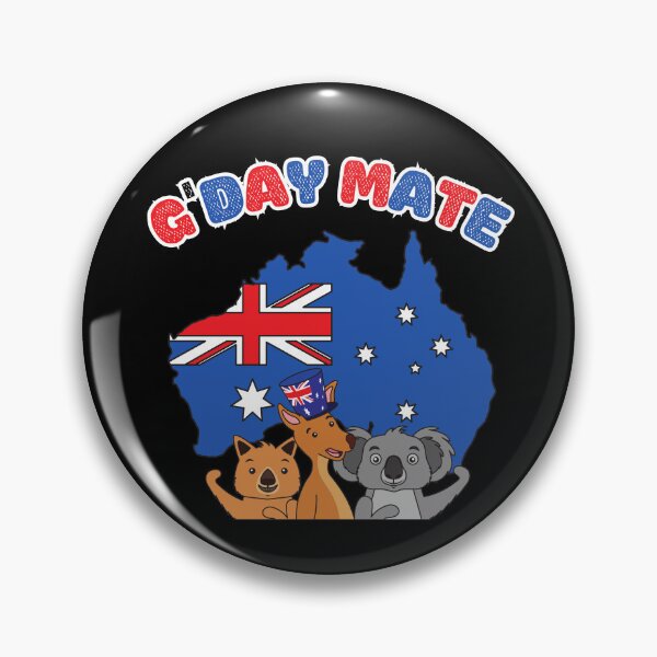 Item preview,  G'Day Mate Australian Symbol Cute Animals  designed and sold by MateZone.