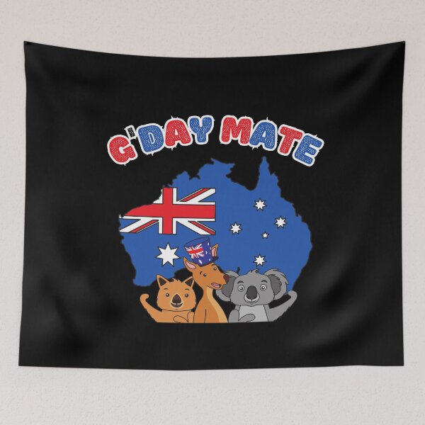 Item preview,  G'Day Mate Australian Symbol Cute Animals  designed and sold by MateZone.