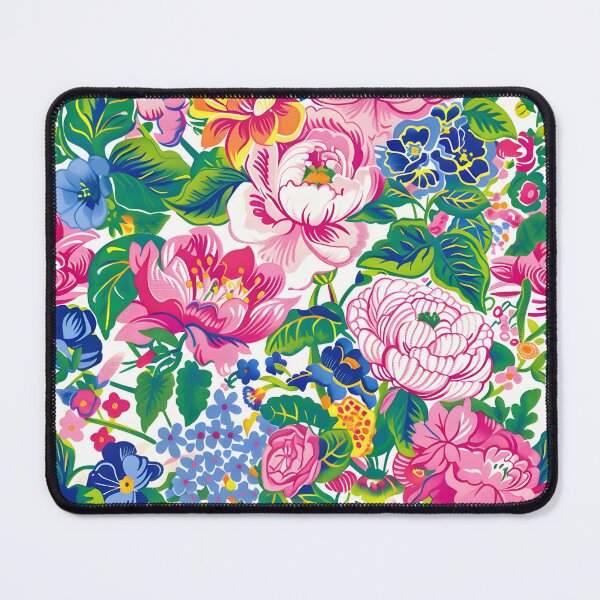 Item preview, Preppy large scale summer flowers designed and sold by SophieClimaArt.