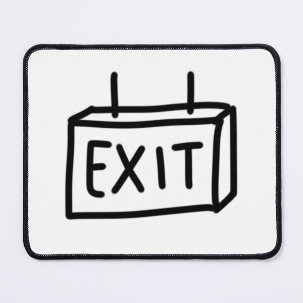 Item preview, Exit designed and sold by StrawberryUnicornCo.