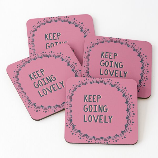 Item preview, Keep Going Lovely designed and sold by AshEveCreative.
