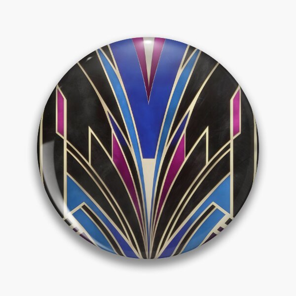 Aperçu de l'œuvre Motif Géométrique Art Déco créée et vendue par SloganExpress.