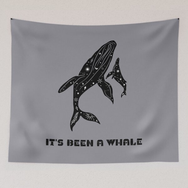Item preview, It's Been A Whale Funny Whales designed and sold by fluffstuffgifts.
