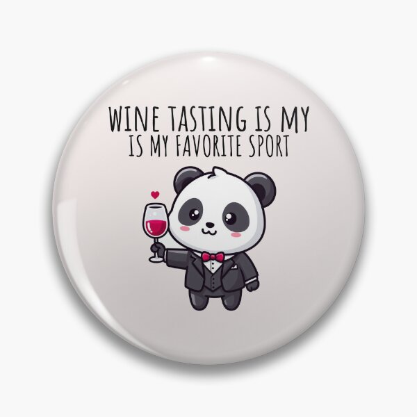 Item preview, Wine Tasting Panda designed and sold by LemuellTrends.
