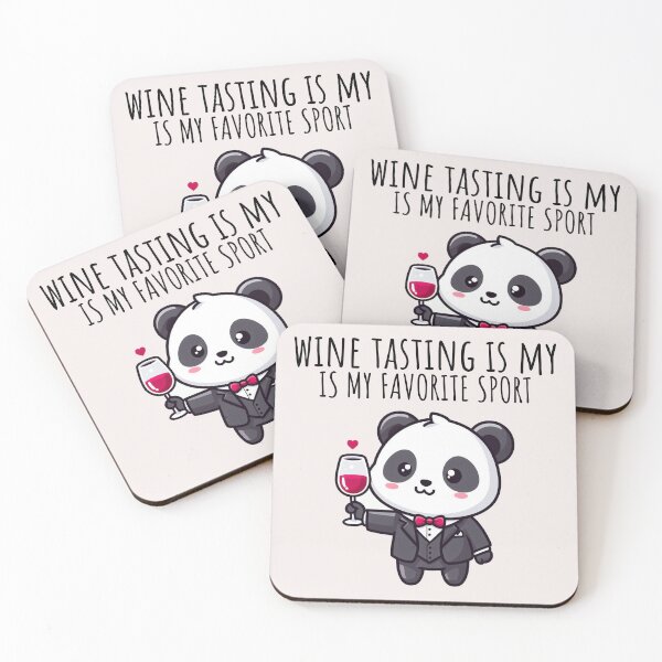 Item preview, Wine Tasting Panda designed and sold by LemuellTrends.