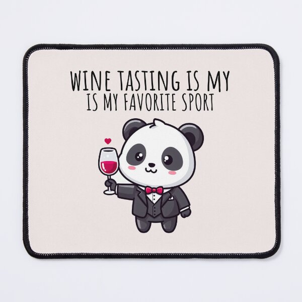 Item preview, Wine Tasting Panda designed and sold by LemuellTrends.