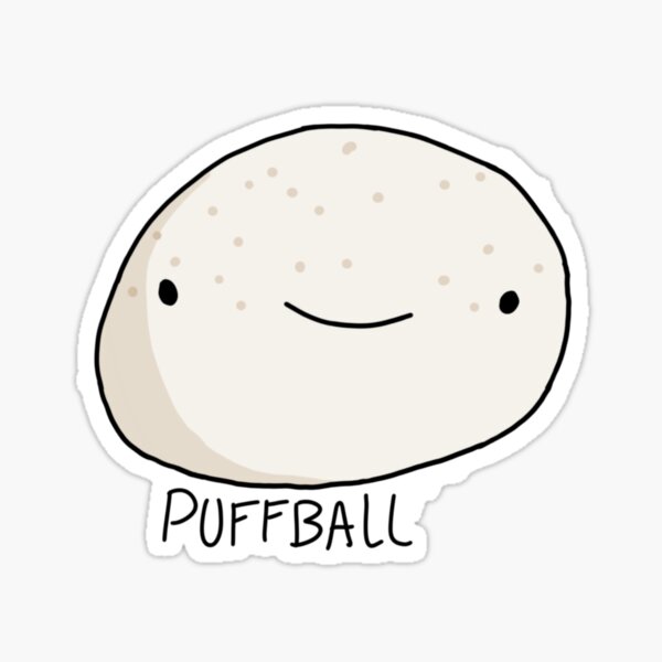 Item preview, A puffball mushroom  designed and sold by Shroomiesandco.