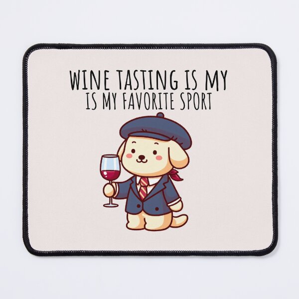 Item preview, Wine Tasting Dog designed and sold by LemuellTrends.