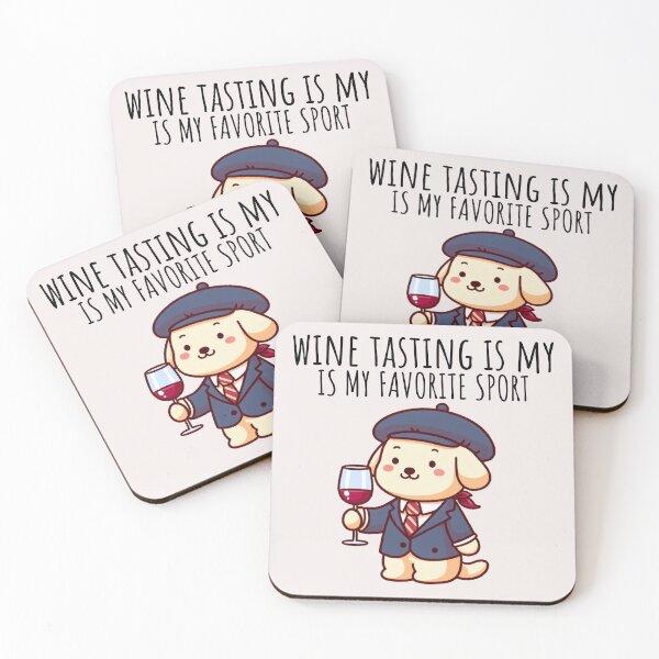 Item preview, Wine Tasting Dog designed and sold by LemuellTrends.