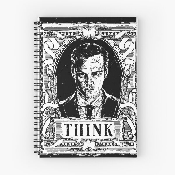 Artikelvorschau, James Moriarty Leitwort: „THINK“ (A4) entworfen und verkauft von StarWhispers.