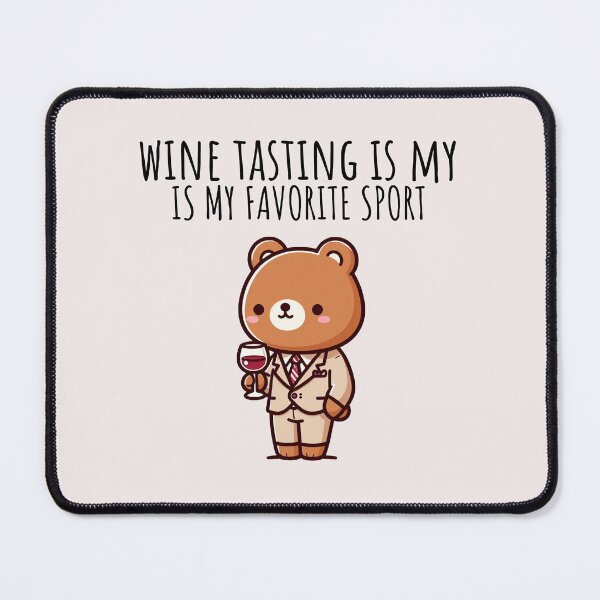 Item preview, Wine Tasting Bear designed and sold by LemuellTrends.