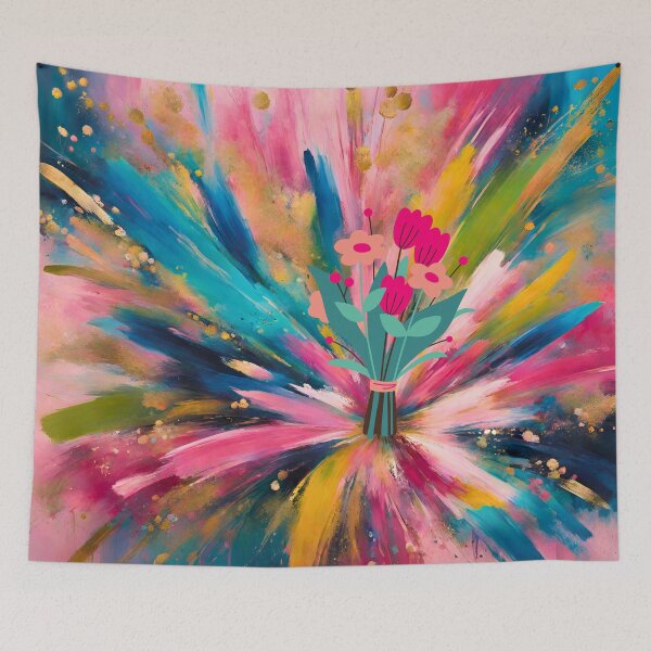Item preview, Blooming Pink flower Funny Design designed and sold by Modern-Tropical.
