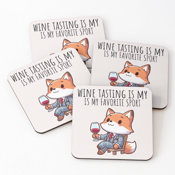 Item preview, Wine Tasting Fox designed and sold by LemuellTrends.