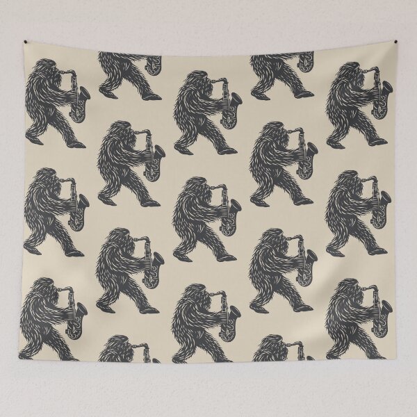 Item preview, Sasquatch Serenade: Apparel & Homeware Collection designed and sold by ThePurpleMelon.