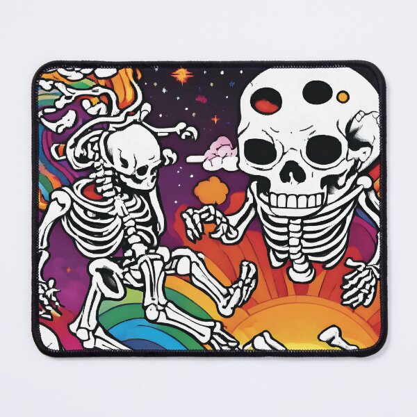Item preview, Cloud Rainbow Skeletons designed and sold by Ashley's Art Shoppe.