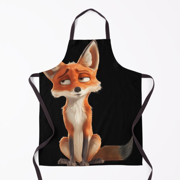 Item preview, A Curious Cartoon Fox With Perked Ears designed and sold by RufusMeade6.