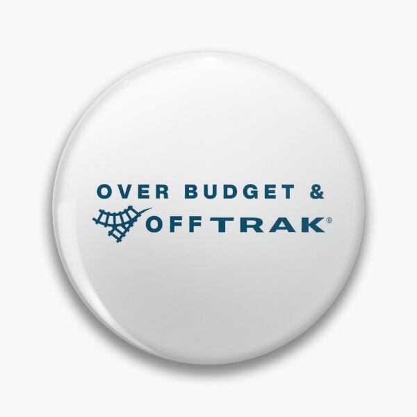 Item preview, Over budget and off track trak railroad blue collar joke designed and sold by RossDillon.