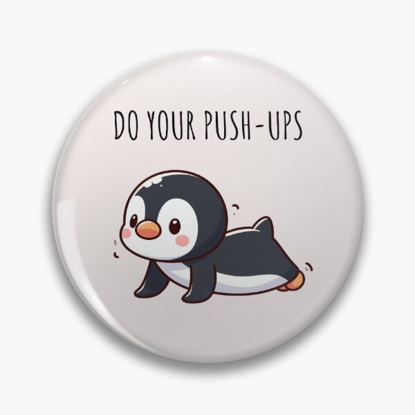 Item preview, Push Ups Penguin designed and sold by LemuellTrends.
