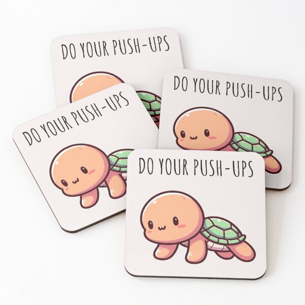 Item preview, Push Ups Turtle designed and sold by LemuellTrends.