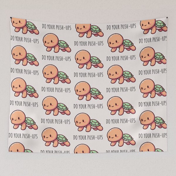 Item preview, Push Ups Turtle designed and sold by LemuellTrends.