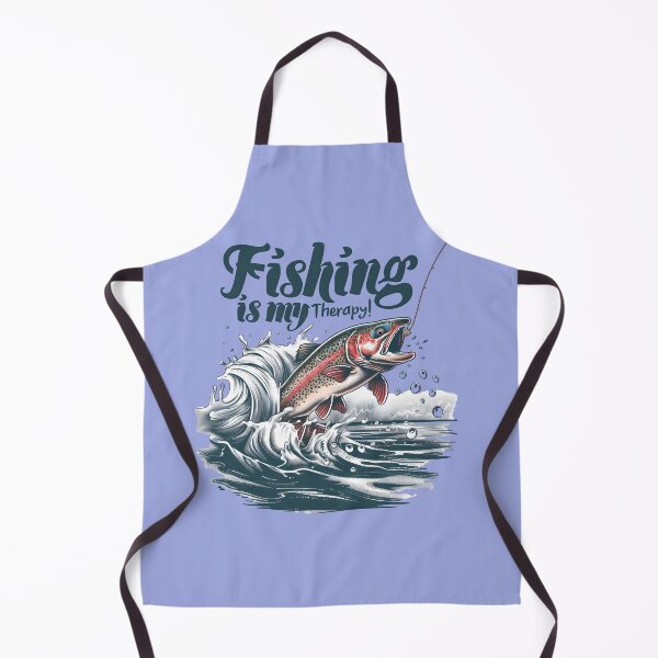 Item preview, Fishing is My Therapy! designed and sold by Pixel-Lair.