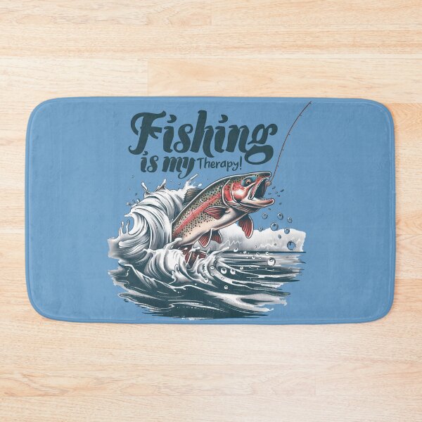 Item preview, Fishing is My Therapy! designed and sold by Pixel-Lair.