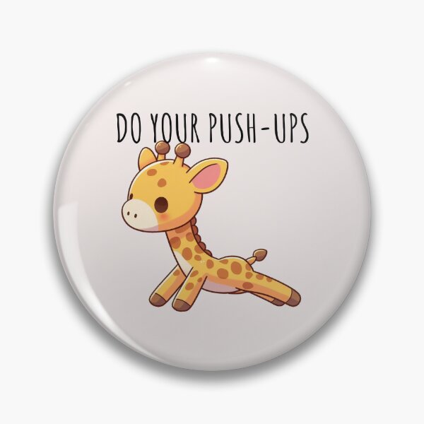 Item preview, Push Ups Giraffe designed and sold by LemuellTrends.