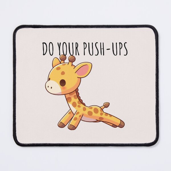 Item preview, Push Ups Giraffe designed and sold by LemuellTrends.