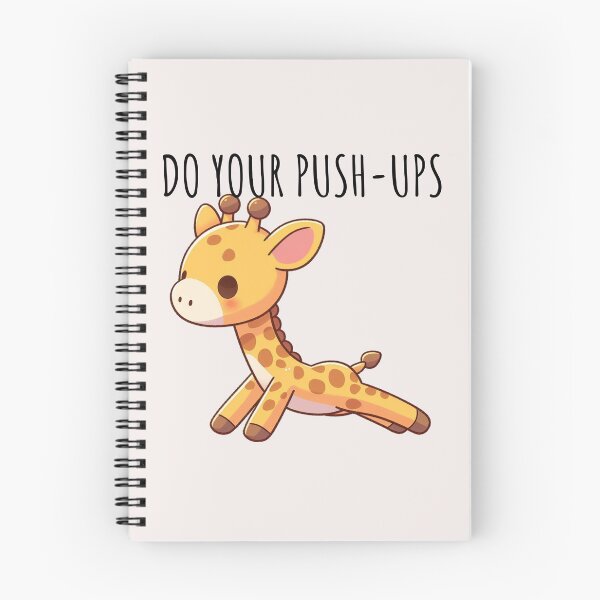 Item preview, Push Ups Giraffe designed and sold by LemuellTrends.