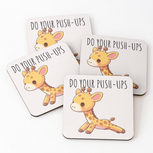 Item preview, Push Ups Giraffe designed and sold by LemuellTrends.