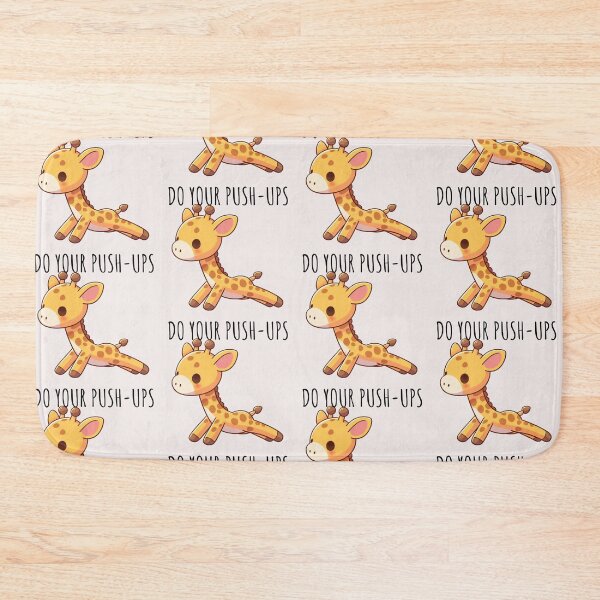Item preview, Push Ups Giraffe designed and sold by LemuellTrends.
