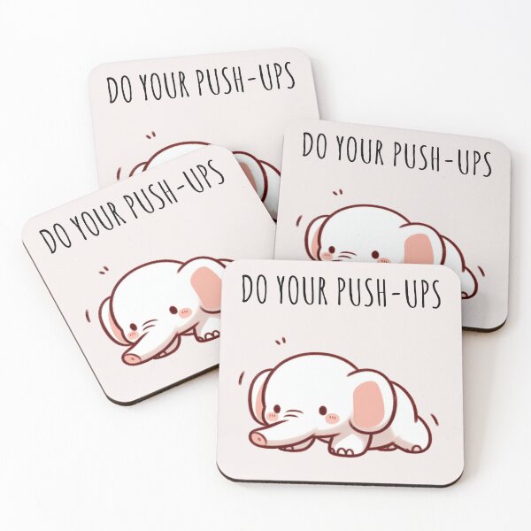 Item preview, Push Ups Elephant designed and sold by LemuellTrends.