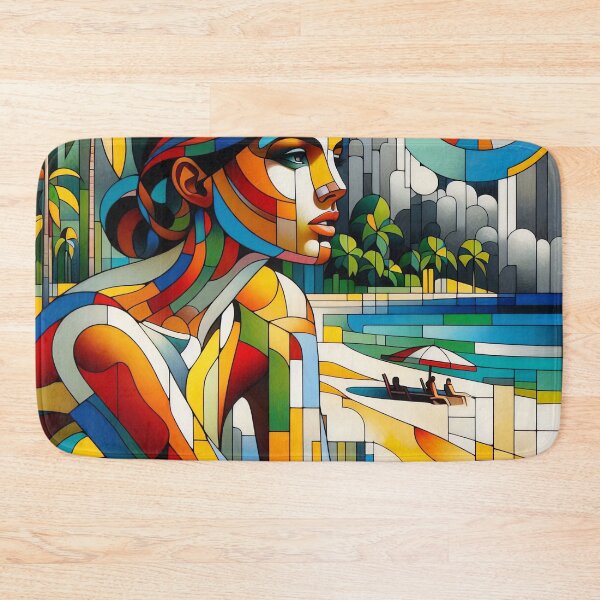 Item preview, Beach Time 6 designed and sold by Kallak-AI-Art.