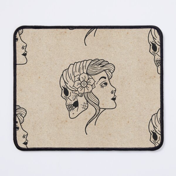 Item preview, Traditional lady face designed and sold by HannyTattoos.
