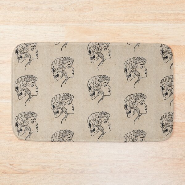 Item preview, Traditional lady face designed and sold by HannyTattoos.