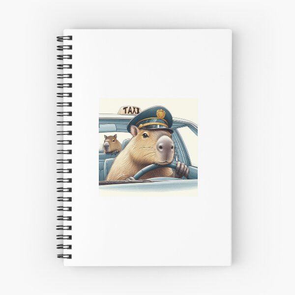 Item preview, Capy Driving Taxi2 designed and sold by Capybara Art Lover.