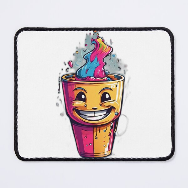 Item preview, 90s Cartoon Ice Cream Coffee Head designed and sold by GreenPeso.