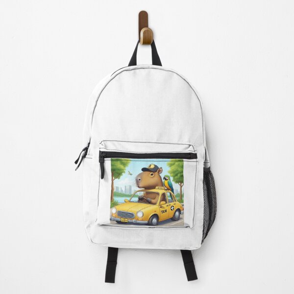 Item preview, Capy Driving Taxi4 designed and sold by Capybara Art Lover.