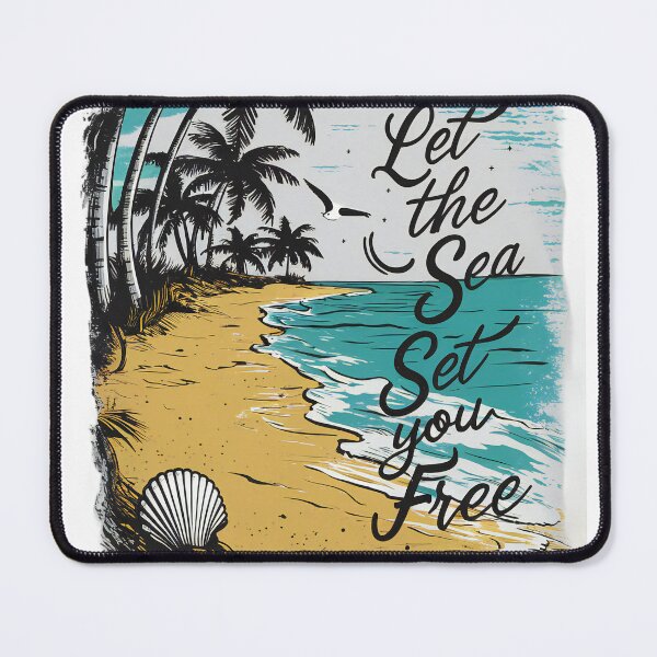 Item preview, Embrace the Ocean's Embrace Let the Sea Set You Free designed and sold by DESIGNSPACK ® ✅.