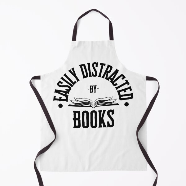 Item preview, Easily Distracted By Books designed and sold by S-Q-Studios.