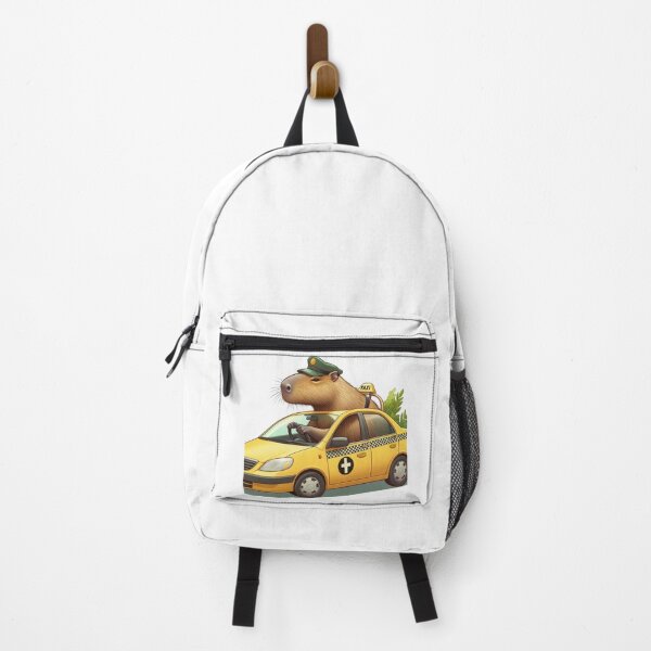 Item preview, Capy Driving Taxi7 designed and sold by Capybara Art Lover.