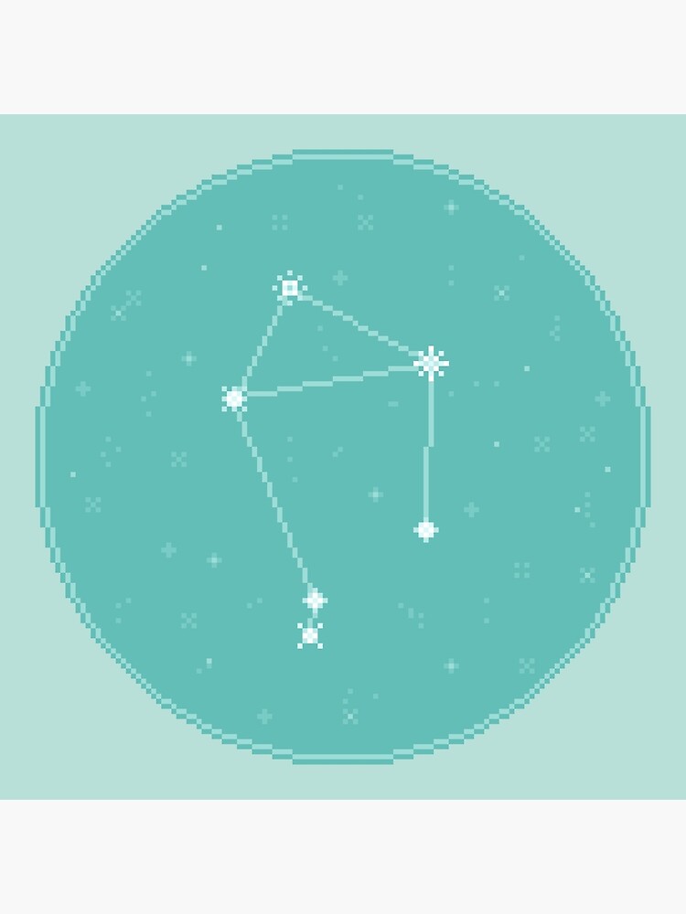 8bit Constellations: Libra by sp8cebit