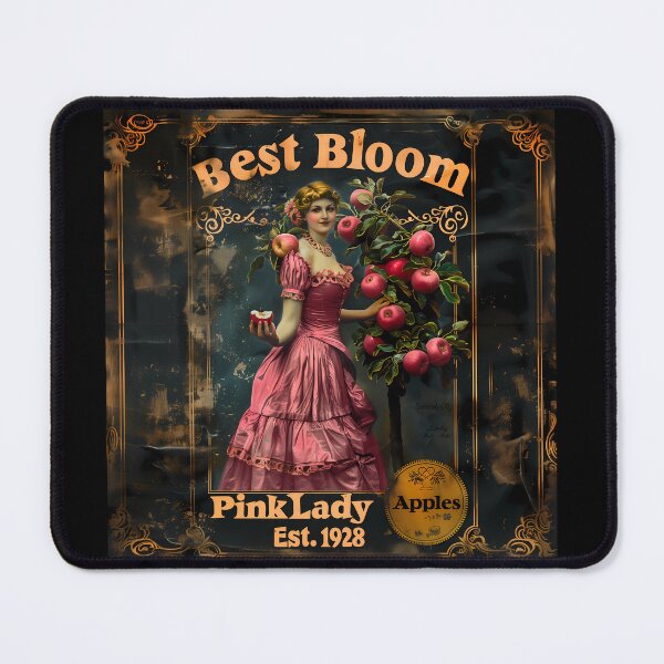 Item preview, Vintage Pink Lady Apple Seed Packet Art designed and sold by David Balzen.