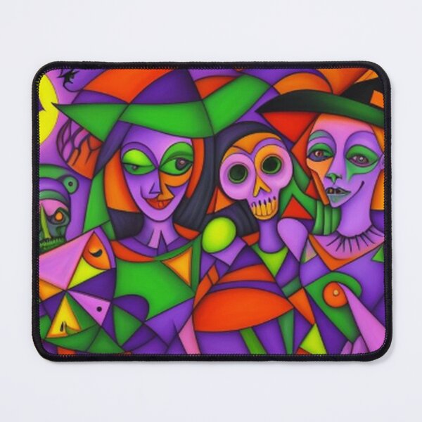 Item preview, Vintage Classic Halloween Witches Gathering designed and sold by TheDarkWardrobe.