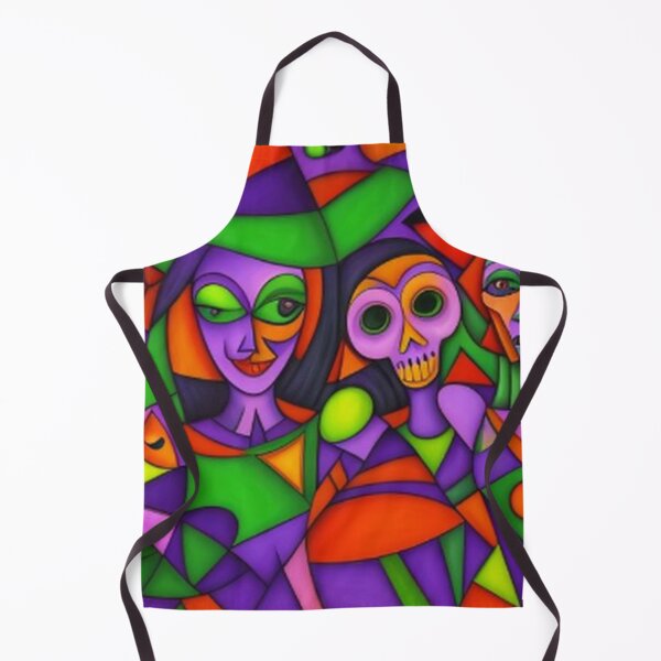 Item preview, Vintage Classic Halloween Witches Gathering designed and sold by TheDarkWardrobe.
