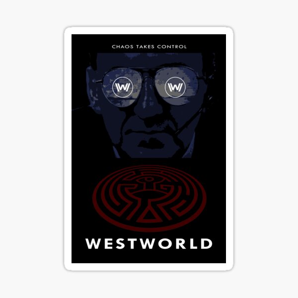Westworld Show Poster Sticker