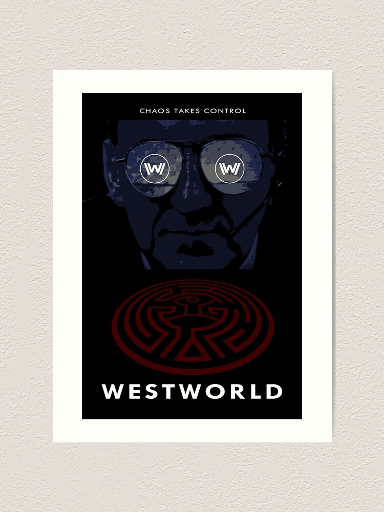 Alternate view of Westworld Show Poster Art Print