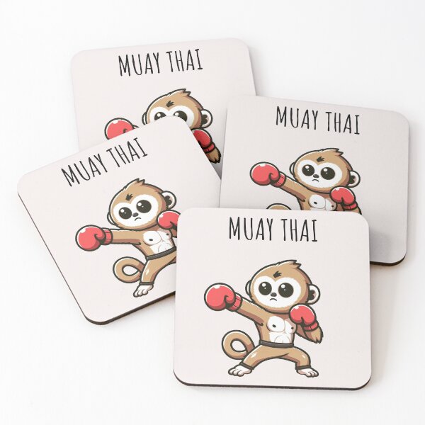 Item preview, Muay Thai Monkey designed and sold by LemuellTrends.