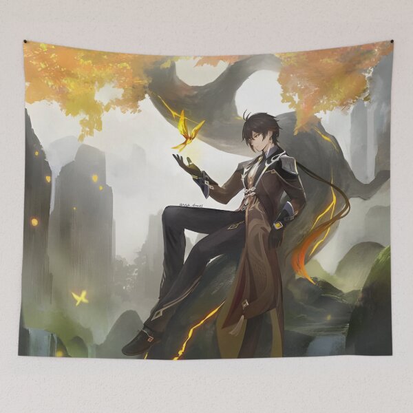Item preview, Genshin Impact, Zhongli - Cover image designed and sold by NooraniFantasy.