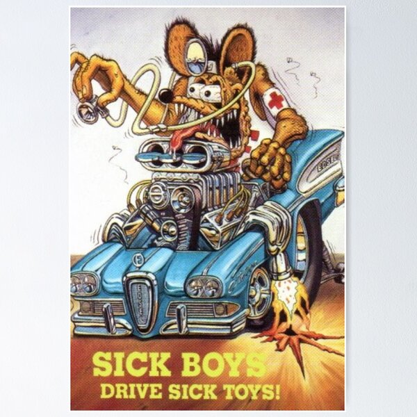 Rat Fink Monster Posters for Sale | Redbubble